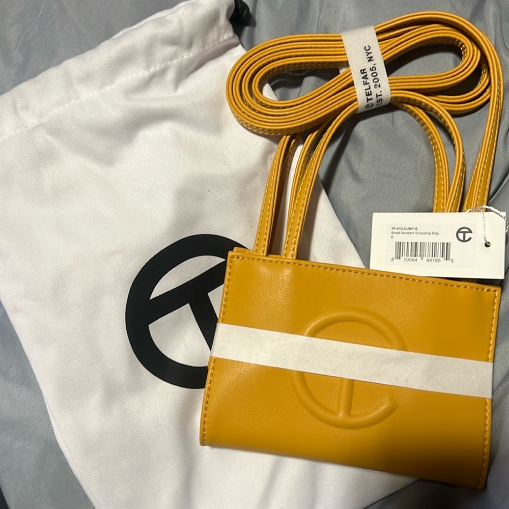 Telfar Small Bag in Mustard